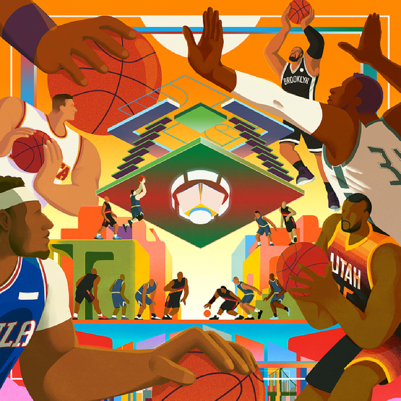 位球员各自 位球员各自